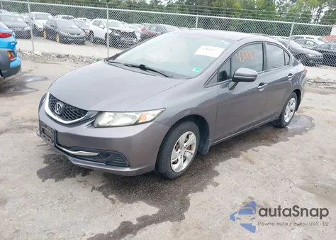 2015 Honda Civic Lx from USA, damaged, VIN 19XFB2F54FE081619